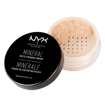 NYX Professional Makeup Mineral Matte Finishing Loose Powder - Light Medium - 0.28oz | Target