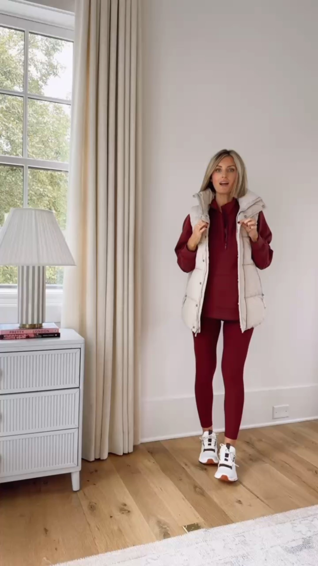 Timeless and cozy, this cream puffer vest from Target is the perfect layering piece for fall—lightweight, versatile, and easy to style with any outfit. Even better, it’s on sale today! Wearing size small in the vest & pullover and size medium in the leggings. 

#TargetCircleWeek #TargetStyle #TargetFinds #OnSaleNow #PufferVest #FallFashion #WardrobeStaples #EverydayChic #EffortlessStyle #ClassicStyle #LTKStyle #CozyStyle #FallOutfitInspo

#LTKFindsUnder50 #LTKActive #LTKSaleAlert