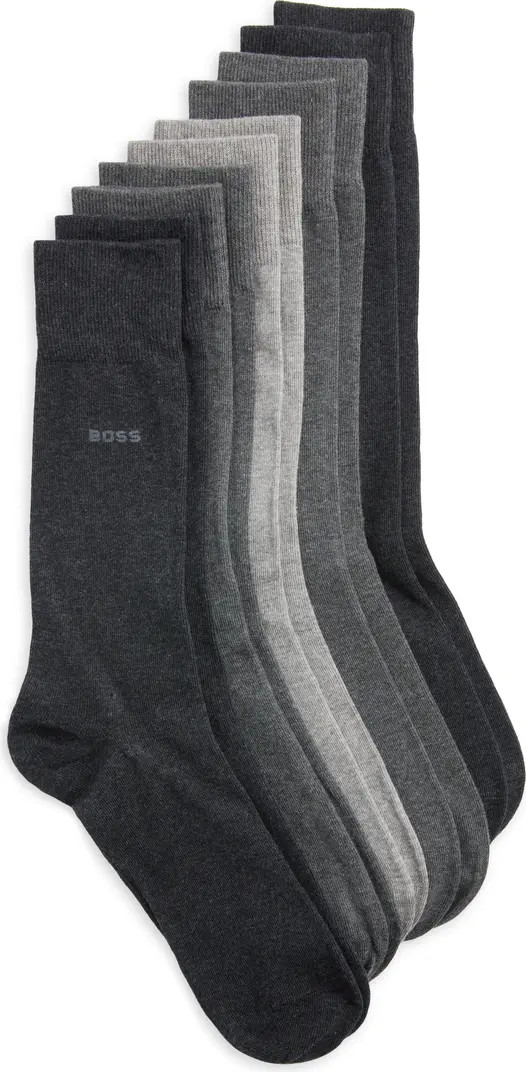 BOSS Assorted 5-Pack Crew Socks | Nordstrom | Nordstrom