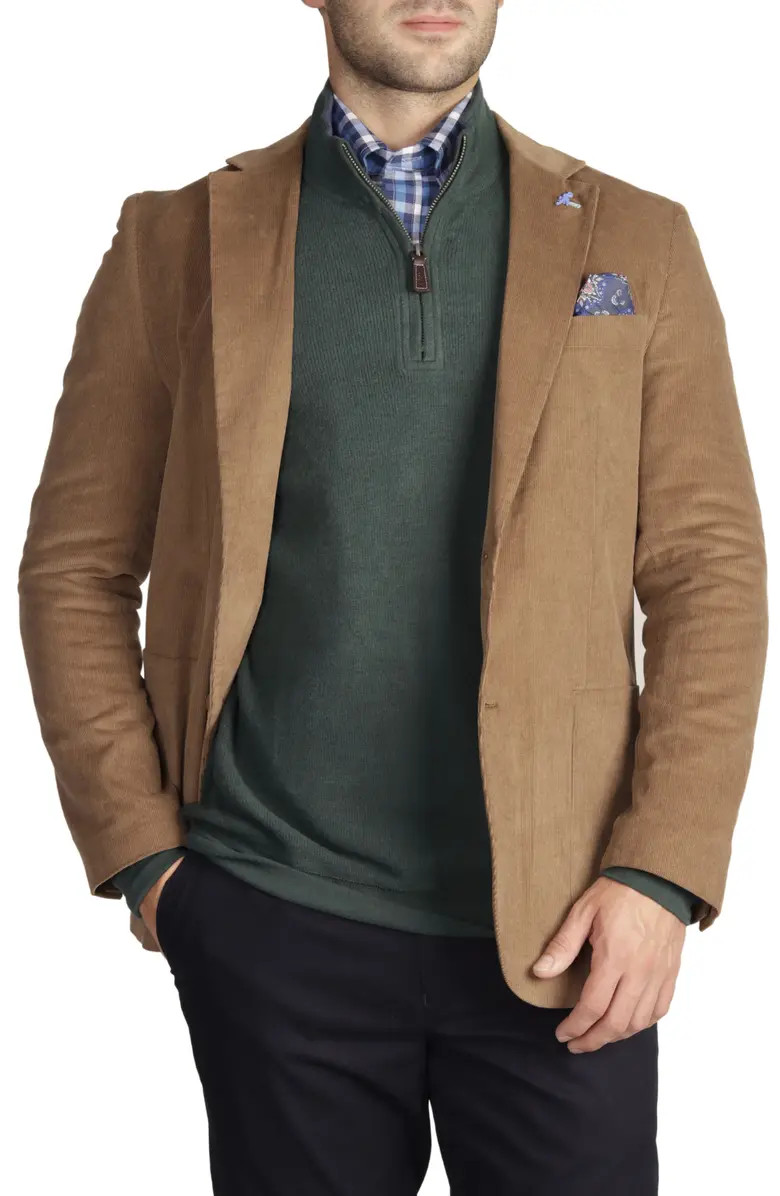 Tailored Fit Cotton Corduroy Sport Coat | Nordstrom Rack