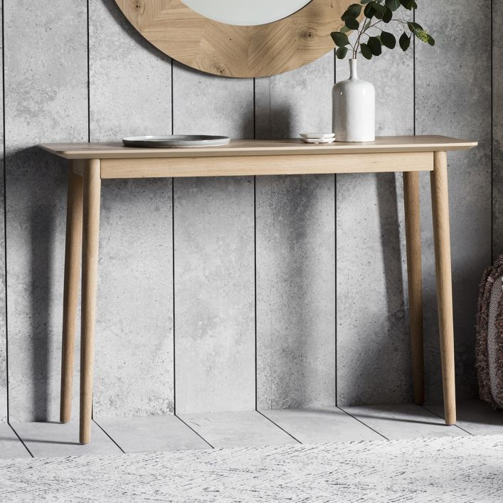 Milano Oak Scandi Console Table | Olivia's.com | Olivia's