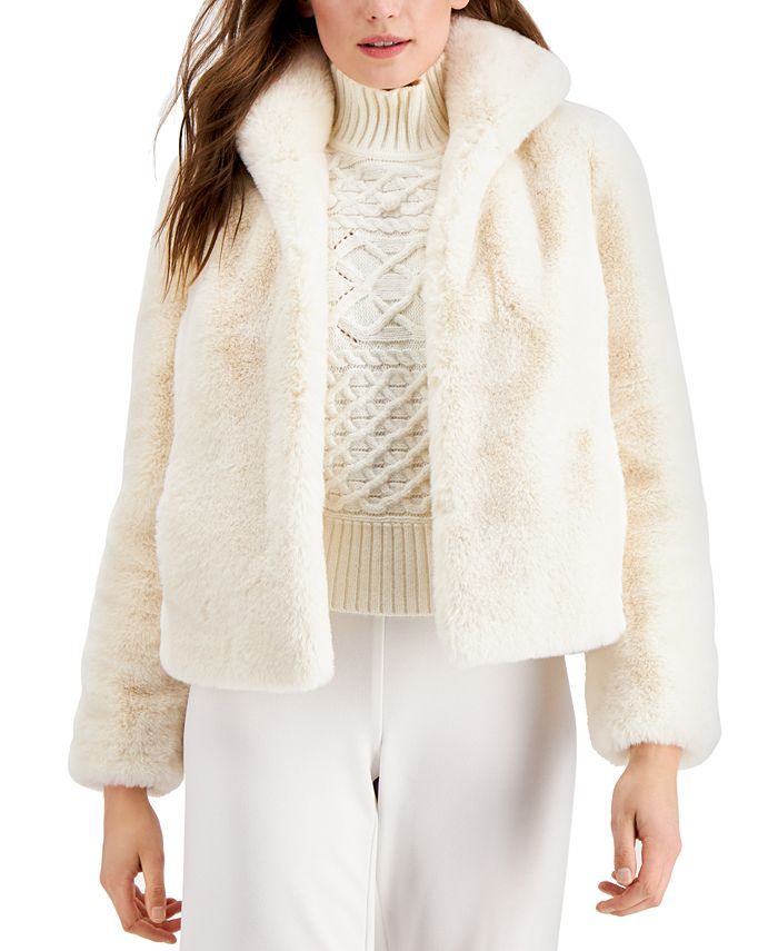 INC Faux-Fur Coat, Created for Macy's | Macys (US)