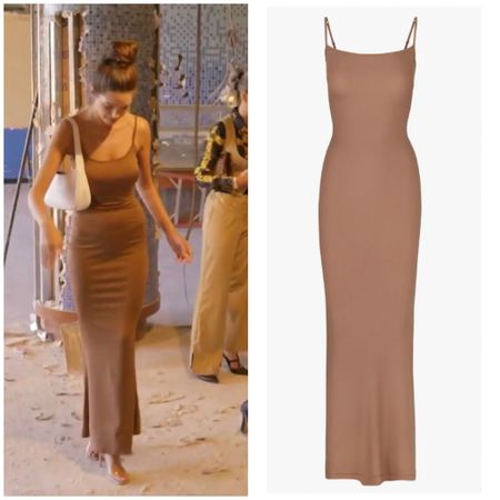 Ally Lewber’s Browm Maxi Dress