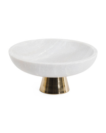 12x12x6 Footed Marble Decorative Bowl | Home | Marshalls | Marshalls