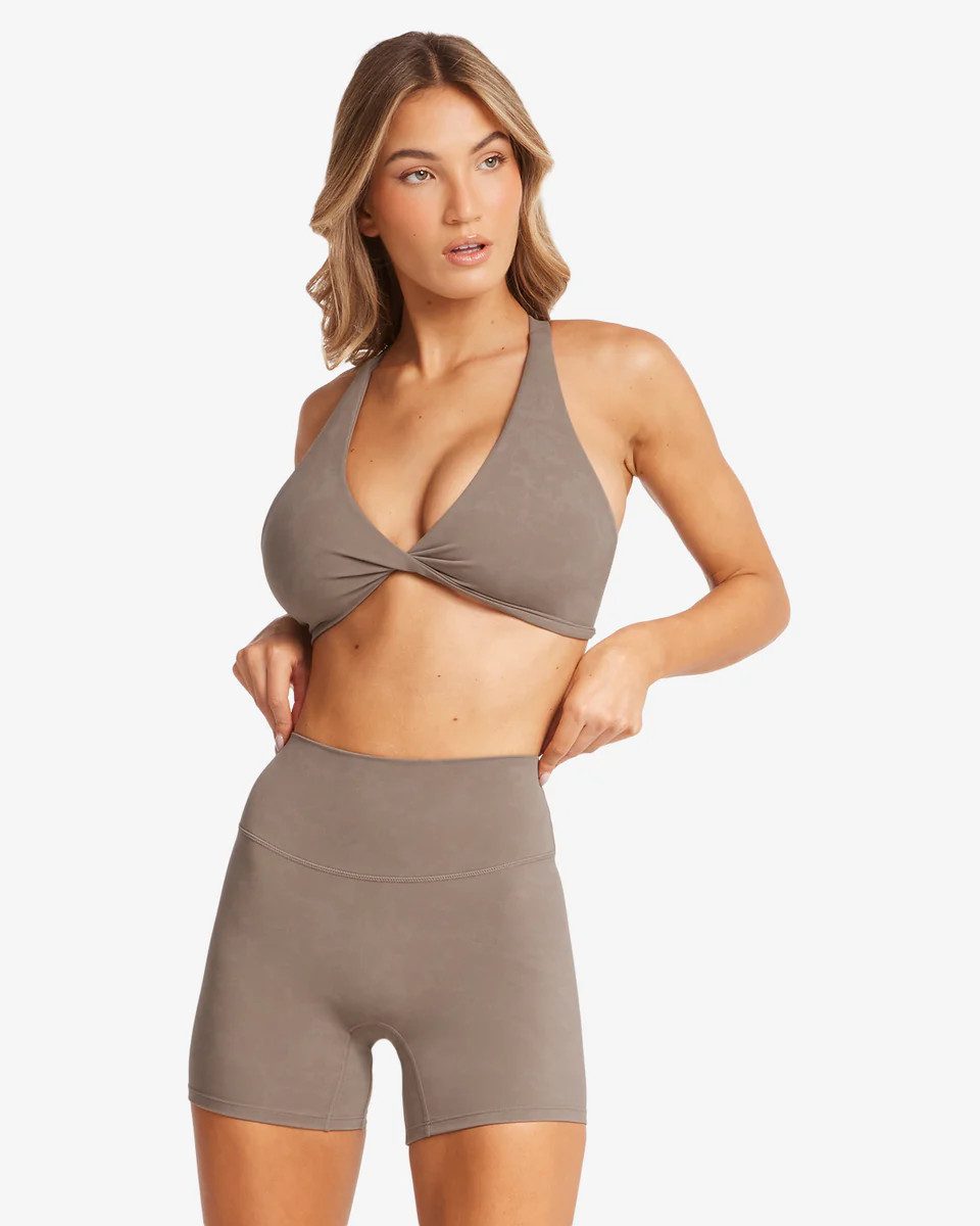 Fade Sierra Crop | Mocha | Crop Shop Boutique US