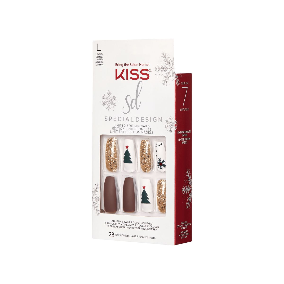 KISS Special Design Limited Edition Holiday Nails - Puffy Sweater | KISS, imPRESS, JOAH