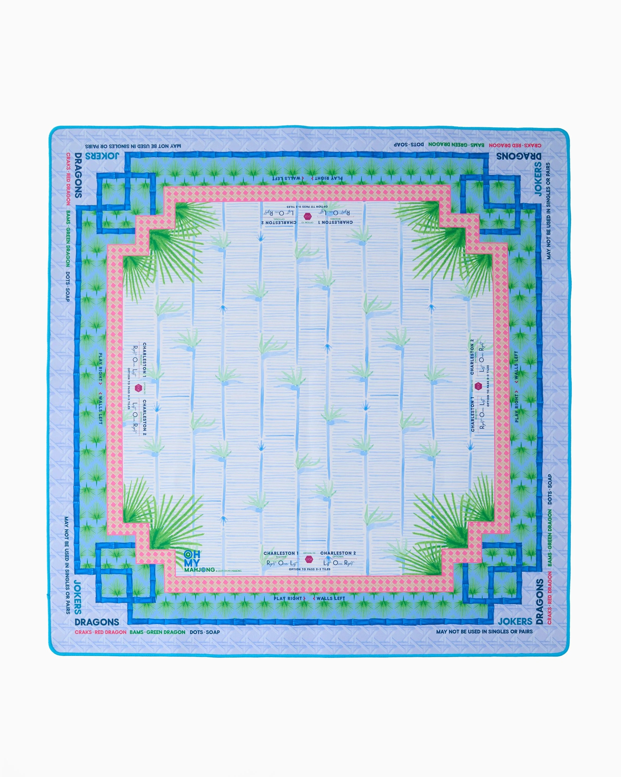 Palm Paradise Mat | Oh My Mahjong