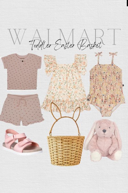 Toddler girls Easter basket idea 
Walmart easter basket
Spring toddler girl finds 

#LTKkids #LTKfamily #LTKSpringSale