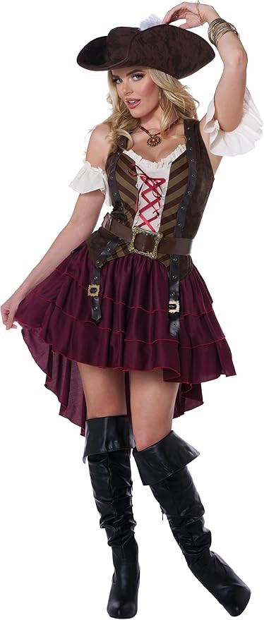 Sexy Swashbuckler Captain Costume | Amazon (US)