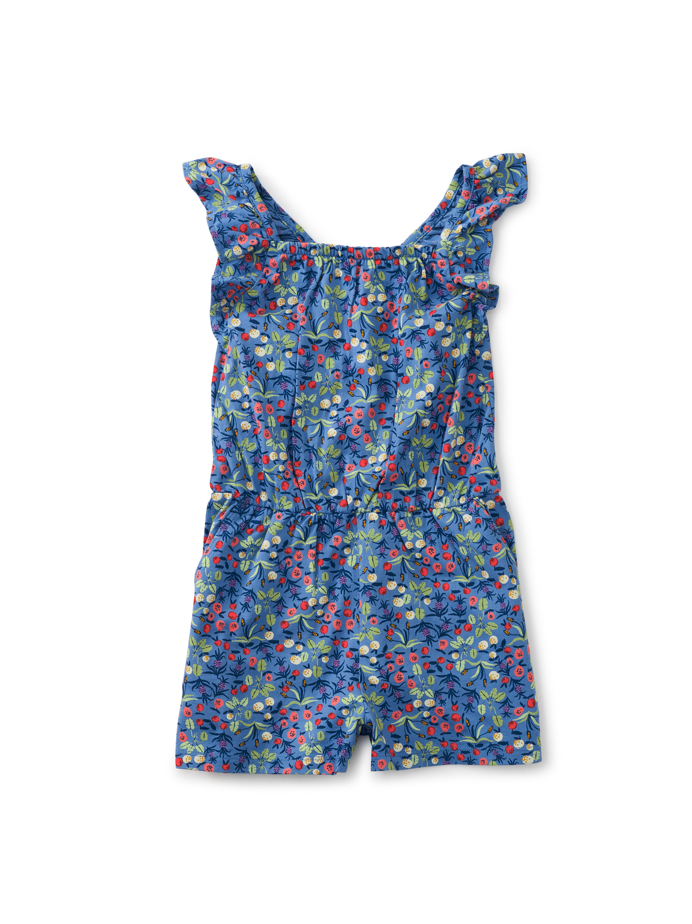 Ruffle Strap Romper | Tea Collection