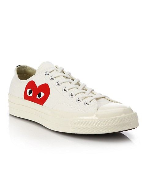 Comme des Garçons PLAY CdG PLAY x Converse Unisex Chuck Taylor All Star Peek-A-Boo Low-Top Sneak... | Saks Fifth Avenue