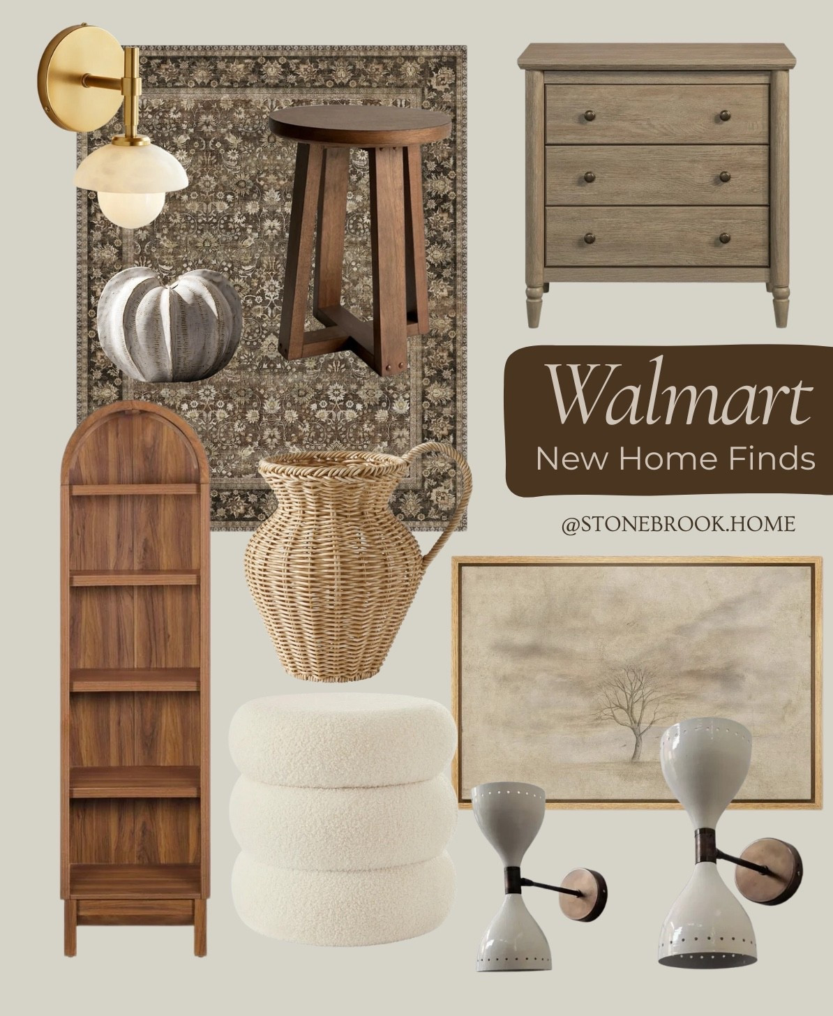 Walmart new home finds! 

Home decor/living room/nightstand/wall art/lamps/lighting/ottoman/vintage modern

#LTKHome #LTKFindsUnder100