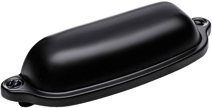 HARPOON 10 Pack Cup Handle Black Pull 3 Inch(76mm) Drawer pulls Kitchen Cabinet Hardware Ancient ... | Amazon (US)