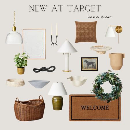 New home decor releasing at target on June 25 

Pendant light, wall art, throw pillows, table lamps, neutral home decor, welcome mat, wreath, baskets, tabletop decor, studio mcgee 

#LTKunder50 #LTKhome #LTKFind