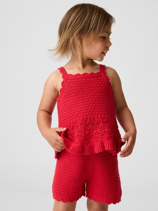 Baby & Toddler Crochet Scalloped Tank Top | Gap (US)