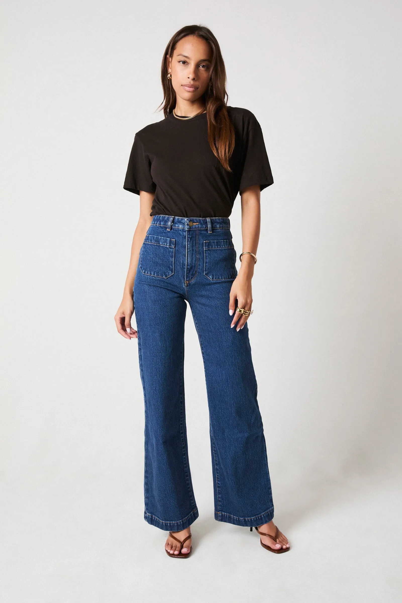 Sailor Jean Long - Eco Ruby Blue | Rolla's Jeans US/CAN