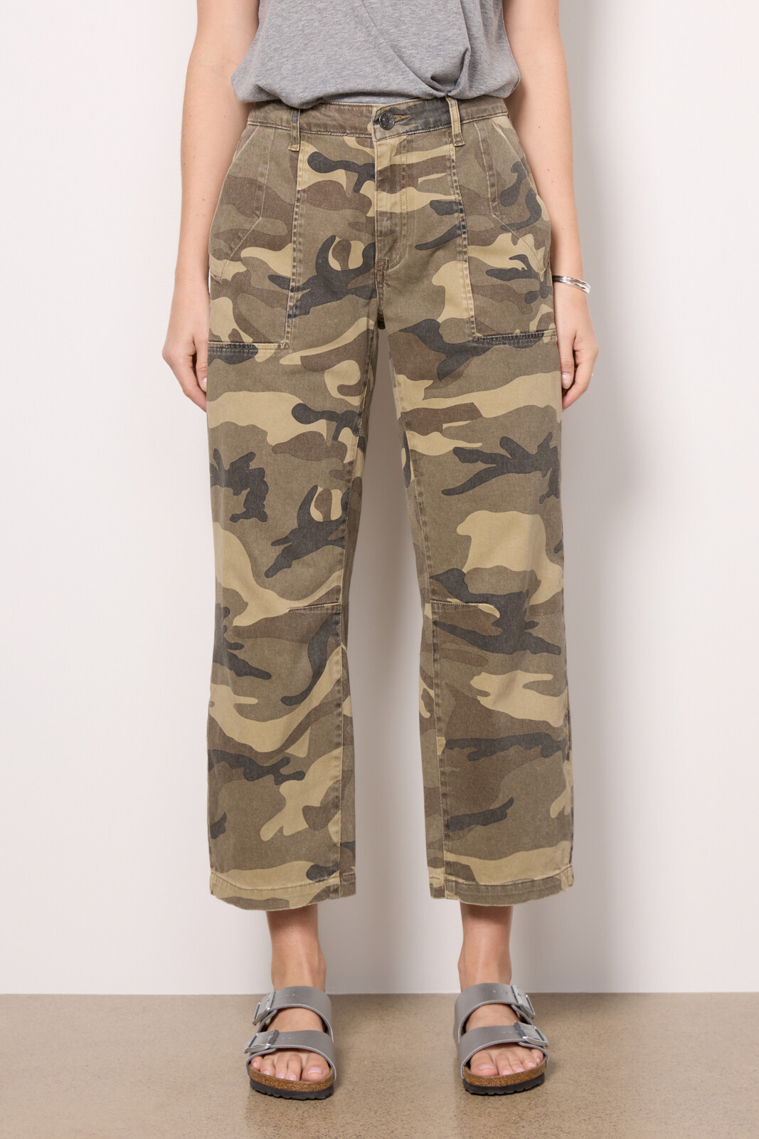Kaya Camo Wide Leg | Evereve