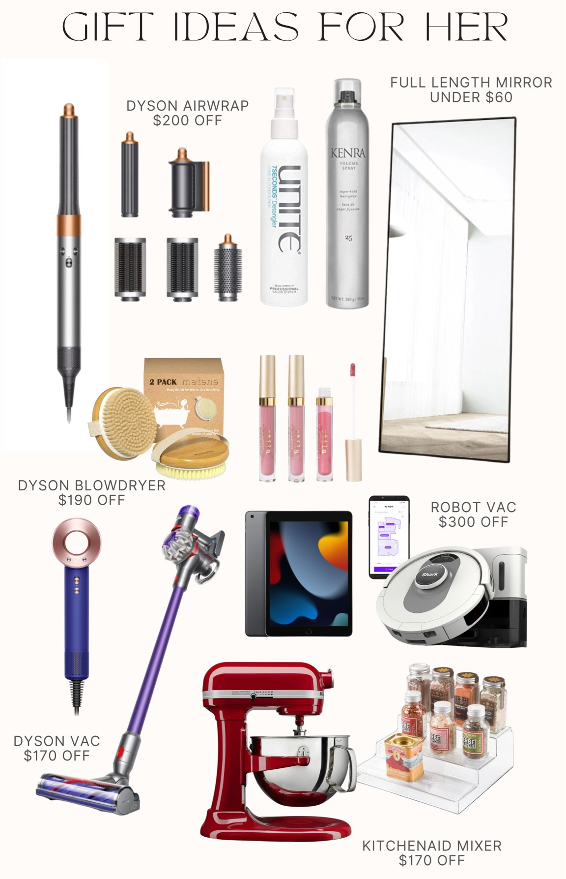 Walmart Holiday Deals that would make great gifts for your mom, sister, or best friend! Can’t believe how good these deals are. @walmart #walmartpartner

#LTKGiftGuide #LTKsalealert #LTKfindsunder100