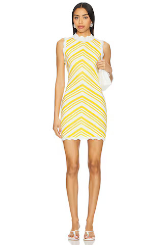Capittana Isabella Mini Dress in Yellow from Revolve.com | Revolve Clothing (Global)