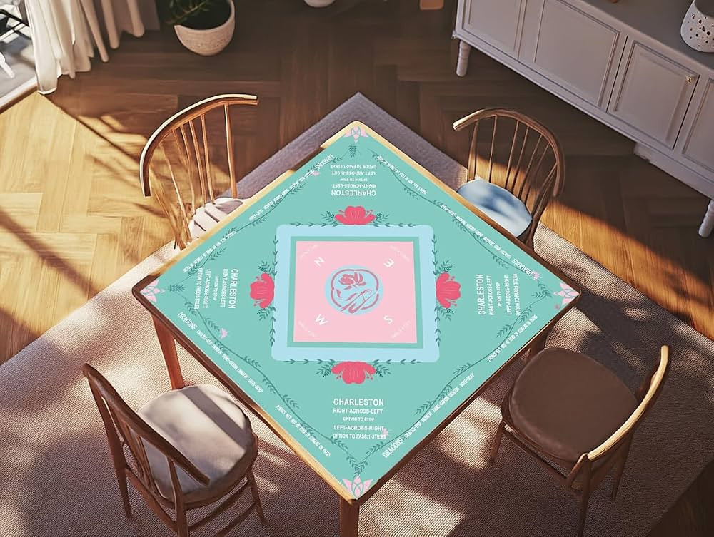 Mahjong Mat with Tech Velvet, Machine Washable, Noise Reduction,Anti Slip, and Crease-Free, Soft ... | Amazon (US)