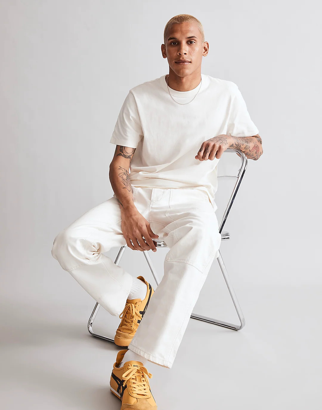 Garment-Dyed Allday Crewneck Tee | Madewell