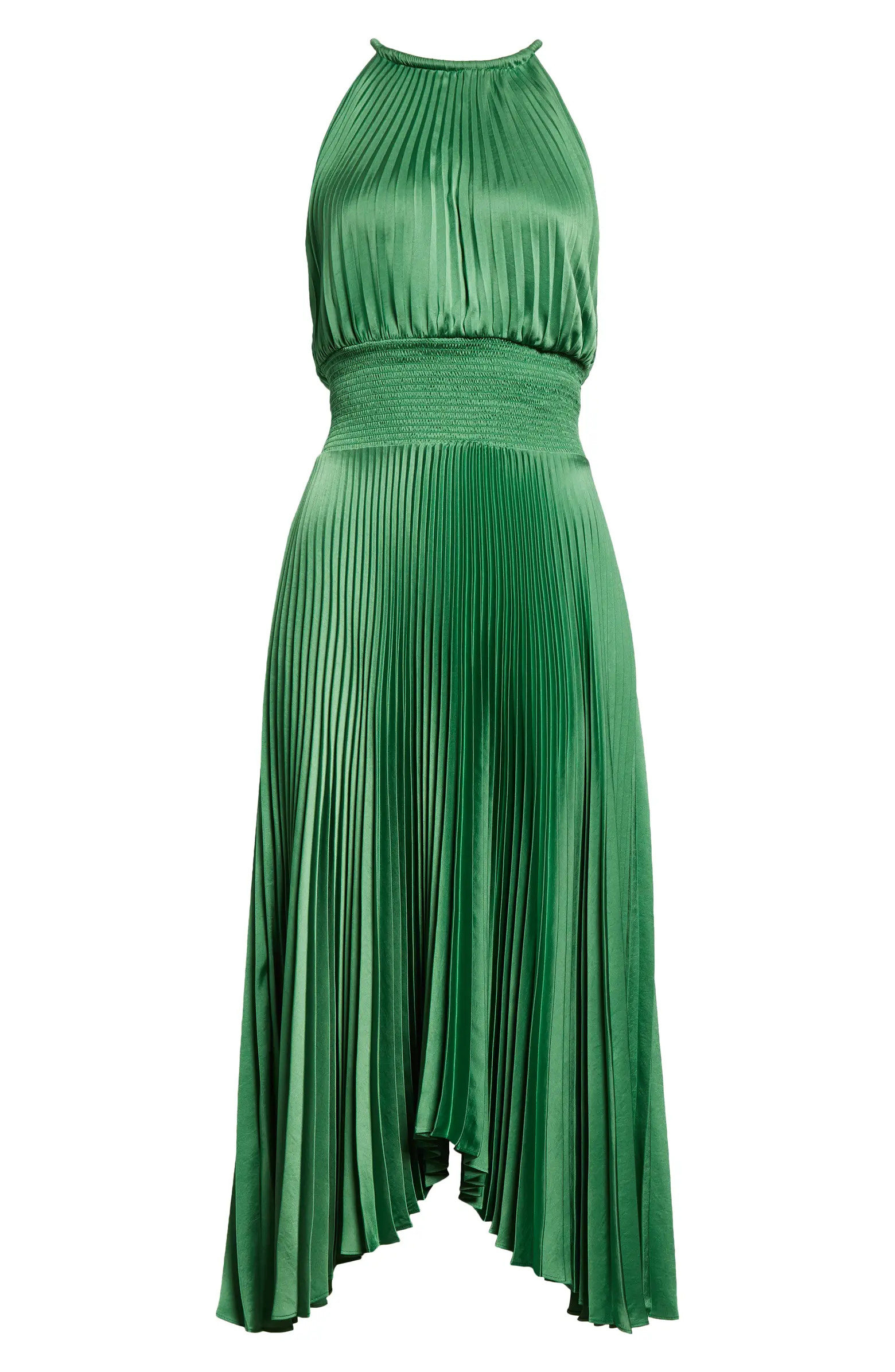 A.L.C. Renzo II Pleated Sleeveless Midi Dress | Nordstrom | Nordstrom