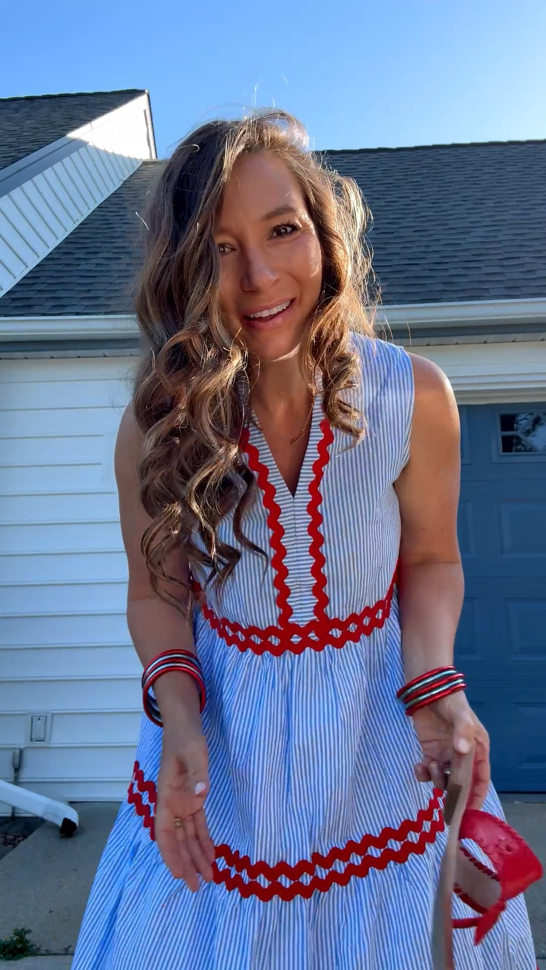Fit check in red, white and blue !!! Memorial Day dress

#LTKootd #LTKSeasonal #LTKSaleAlert