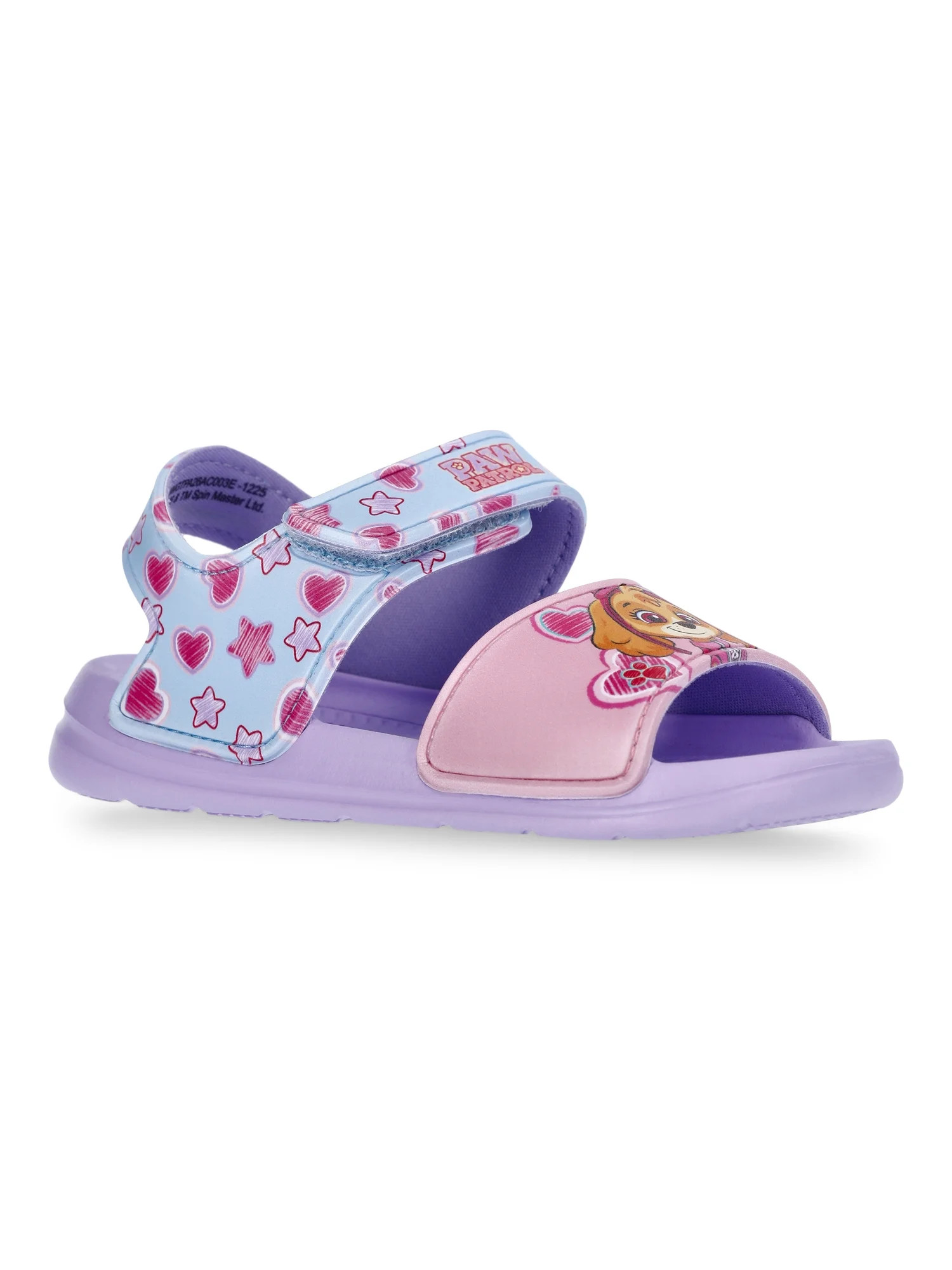 Paw Patrol Toddler Girls Single Strap Sandals - Walmart.com | Walmart (US)