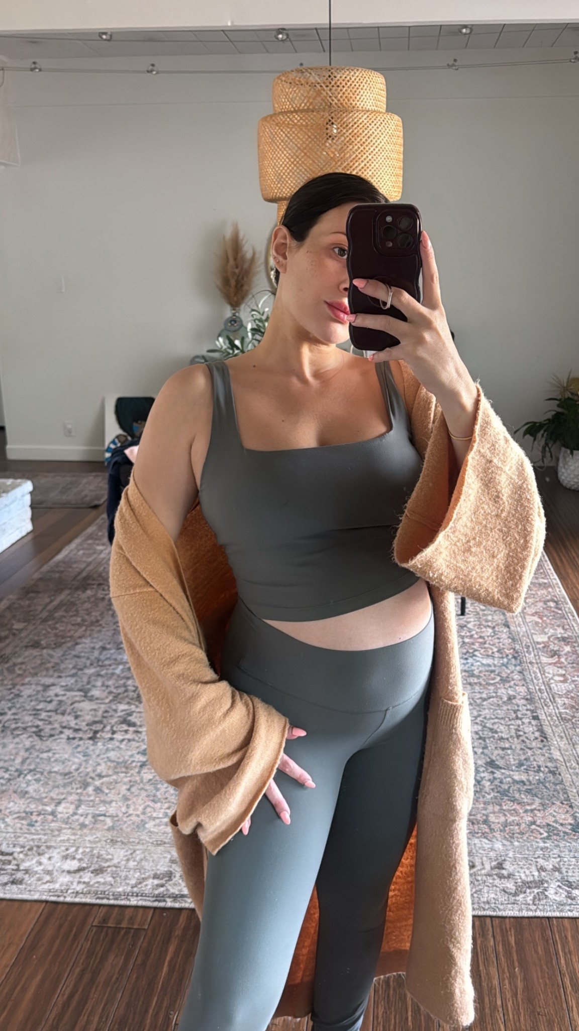 Normally wear a size medium, but during pregnancy I get a large so it can cover the baby bump.

#LTKActive #LTKFindsUnder100 #LTKBump