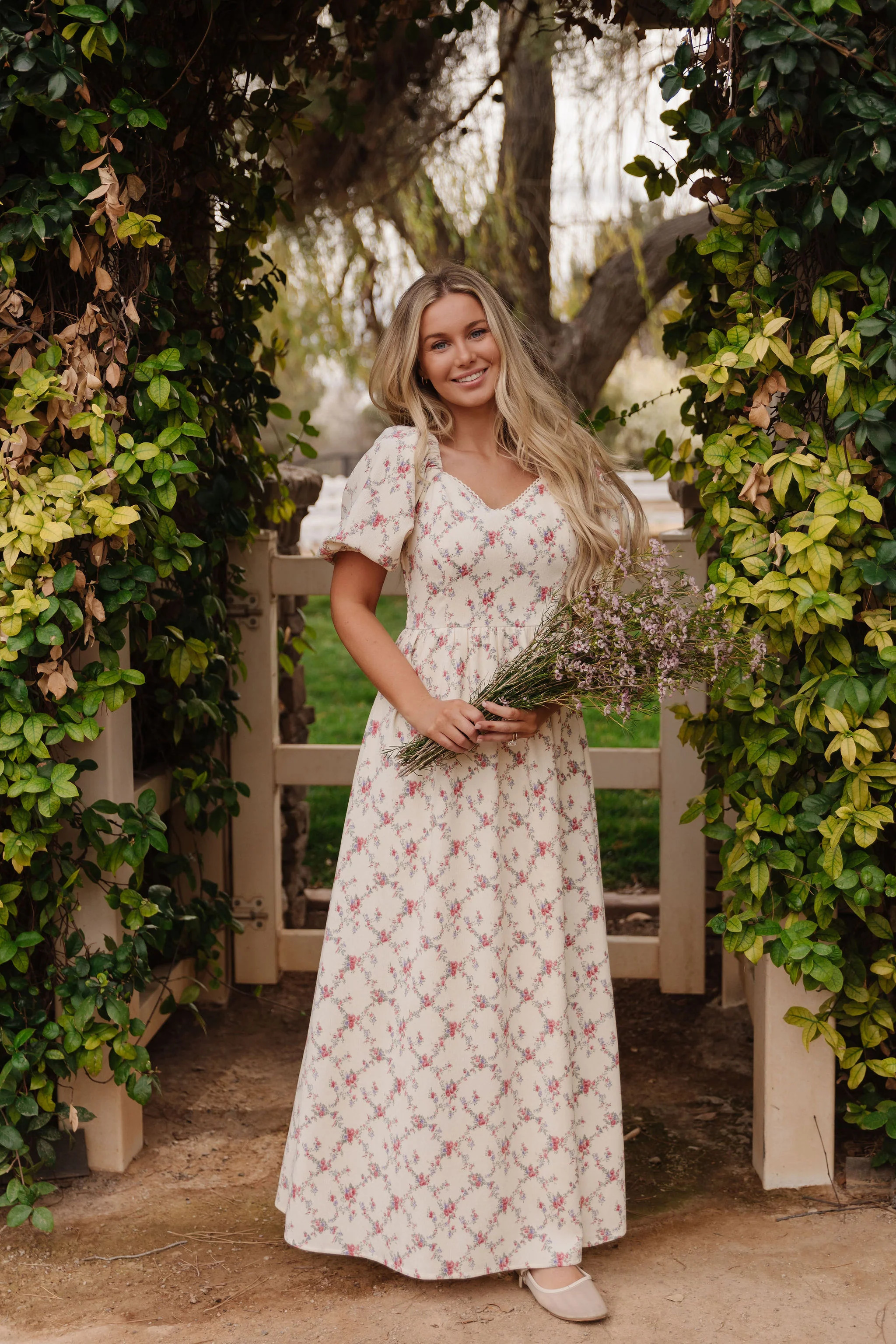 THE EMMY LOU DRESS IN BLUSHING MEADOW BY PINK DESERT | Pink Desert