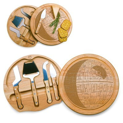 Star Wars Death Star Circo Wood Cheese Board with Tool Set by Picnic Time | Target