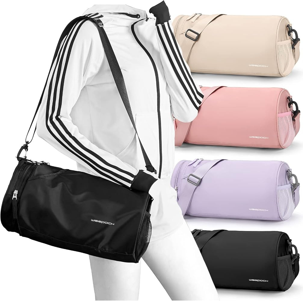 Small Gym Bag for Women,Waterproof Mini Duffle Bag Womens Spotrs WorkoutBags Small Travel Duffel ... | Amazon (US)