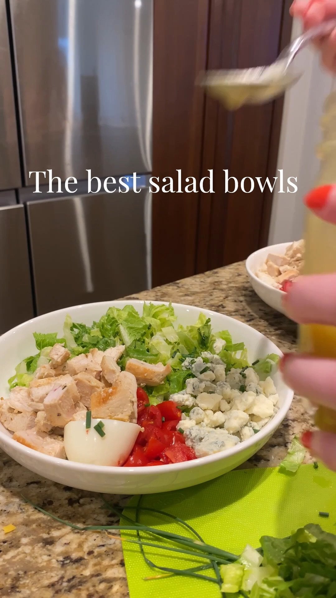 The salad bowl I reach for every single time. 🥗 The perfect size, beautiful enough for hosting, and sturdy enough for everyday dinners — truly the MVP of my kitchen. #kitchen #saladbowl #dishes #bowl #foodie #dishware #ceramicbowl 

 #LTKfoodie