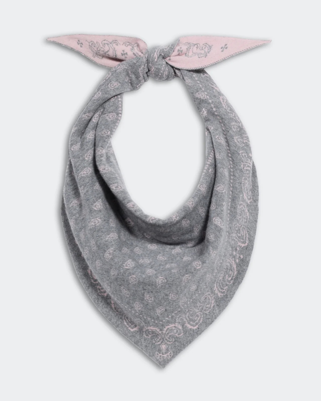 The Wild Rag - Heather Grey/Powder Pink | Guest In Residence