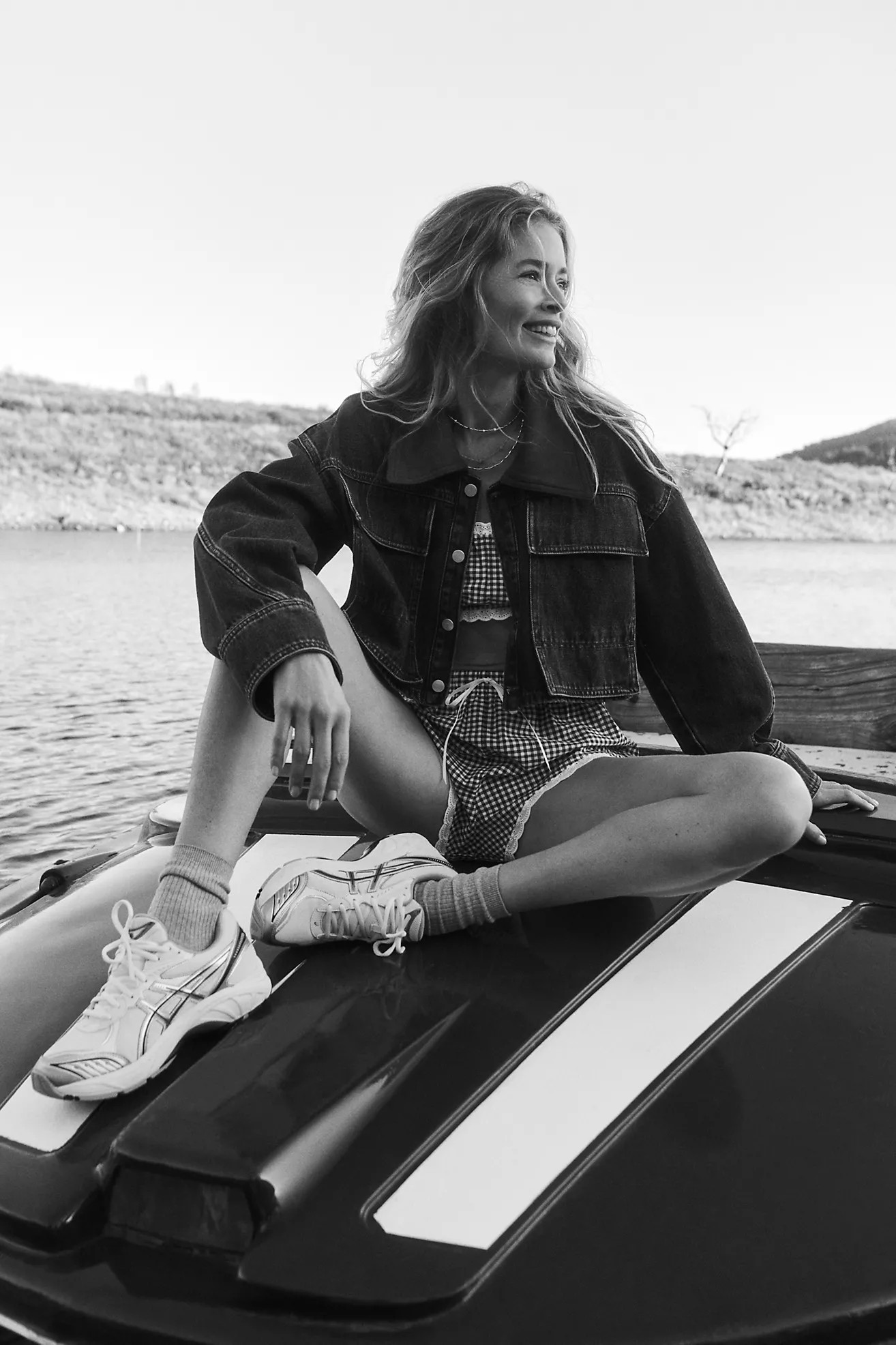 Pilcro Cropped Denim Barn Jacket | Anthropologie (US)