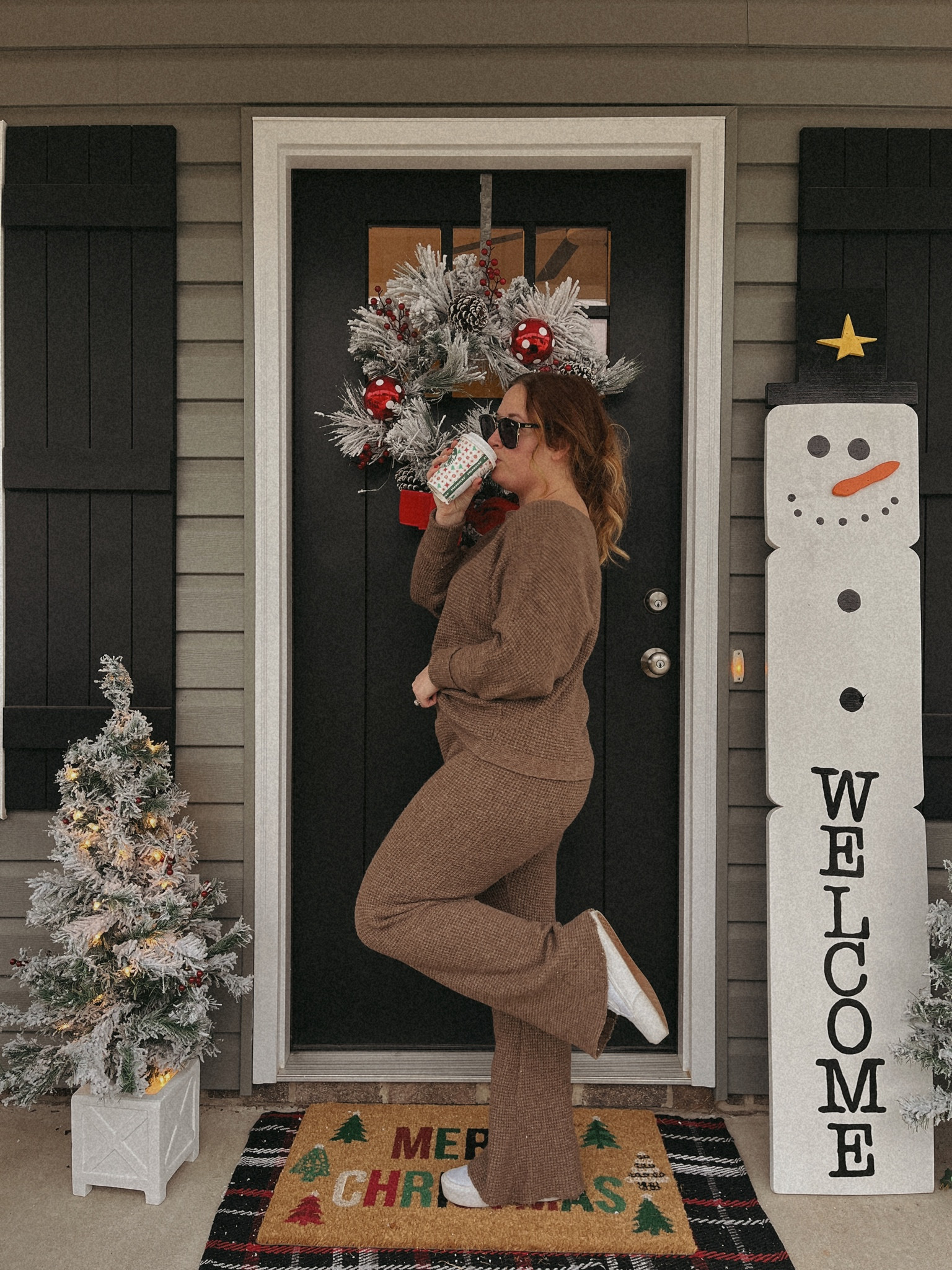 The most comfy, yet cute outfit! It feels like pajamas but looks adorable! 

#LTKunder100 #LTKFind #LTKunder50