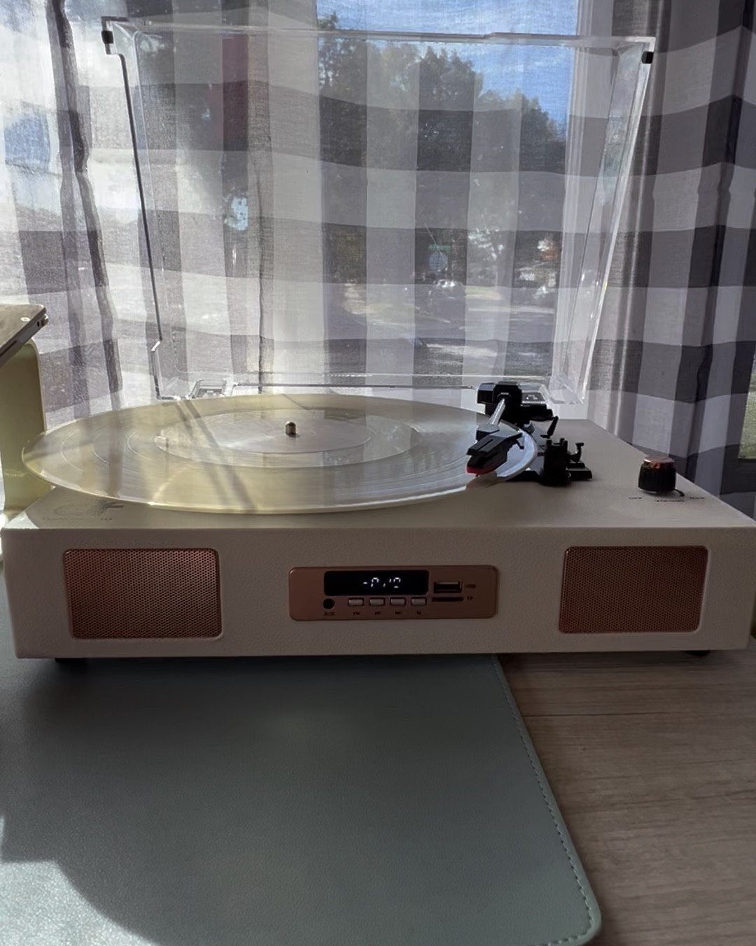 New desk addition and a Black Friday item I scooped up. Finally got around to buying a record player and since I snagged TS’s TTPD: The Anthology on vinyl, there was no excuse for getting a record player  

#LTKCyberWeek