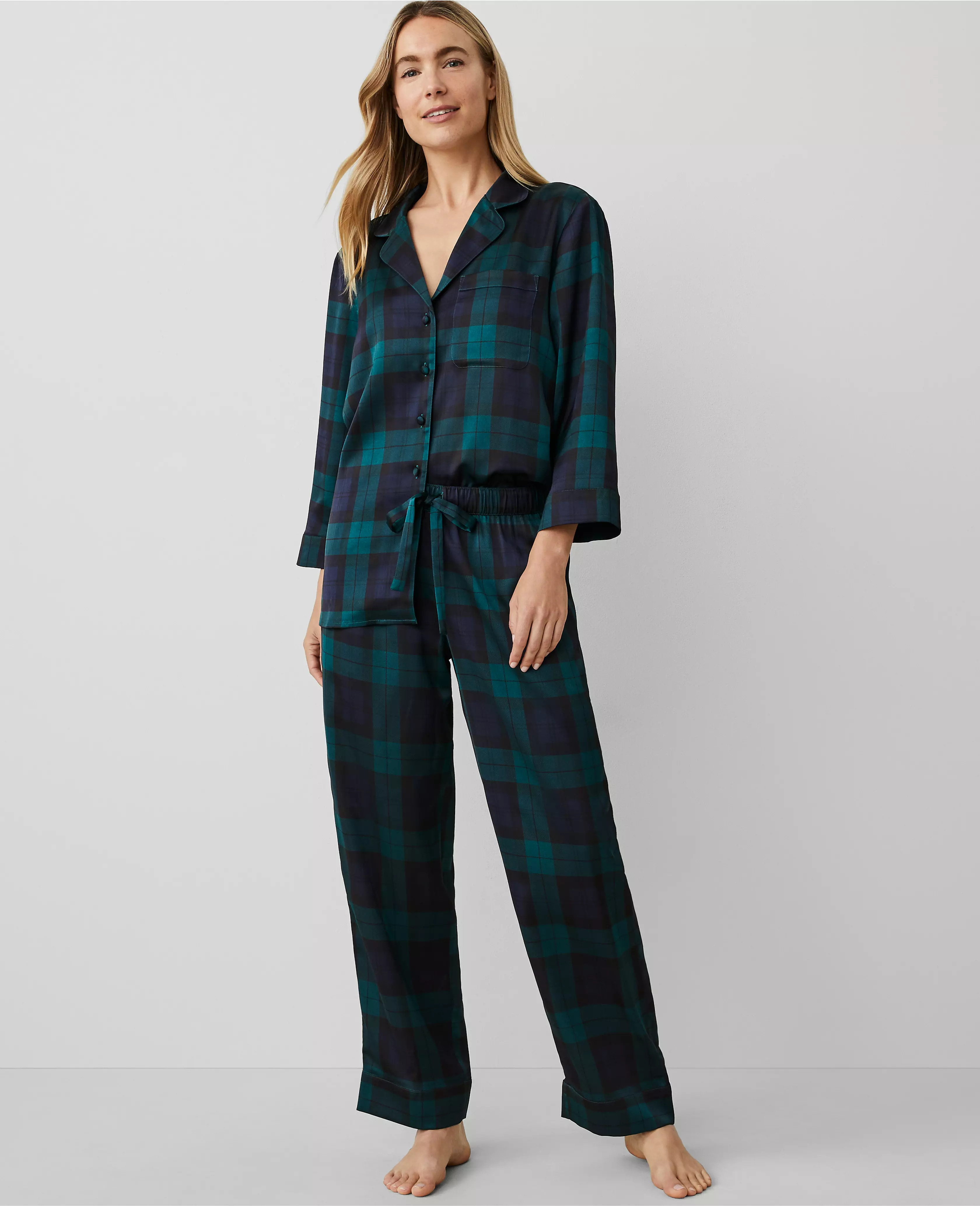 Tartan Pajama Set | Ann Taylor (US)