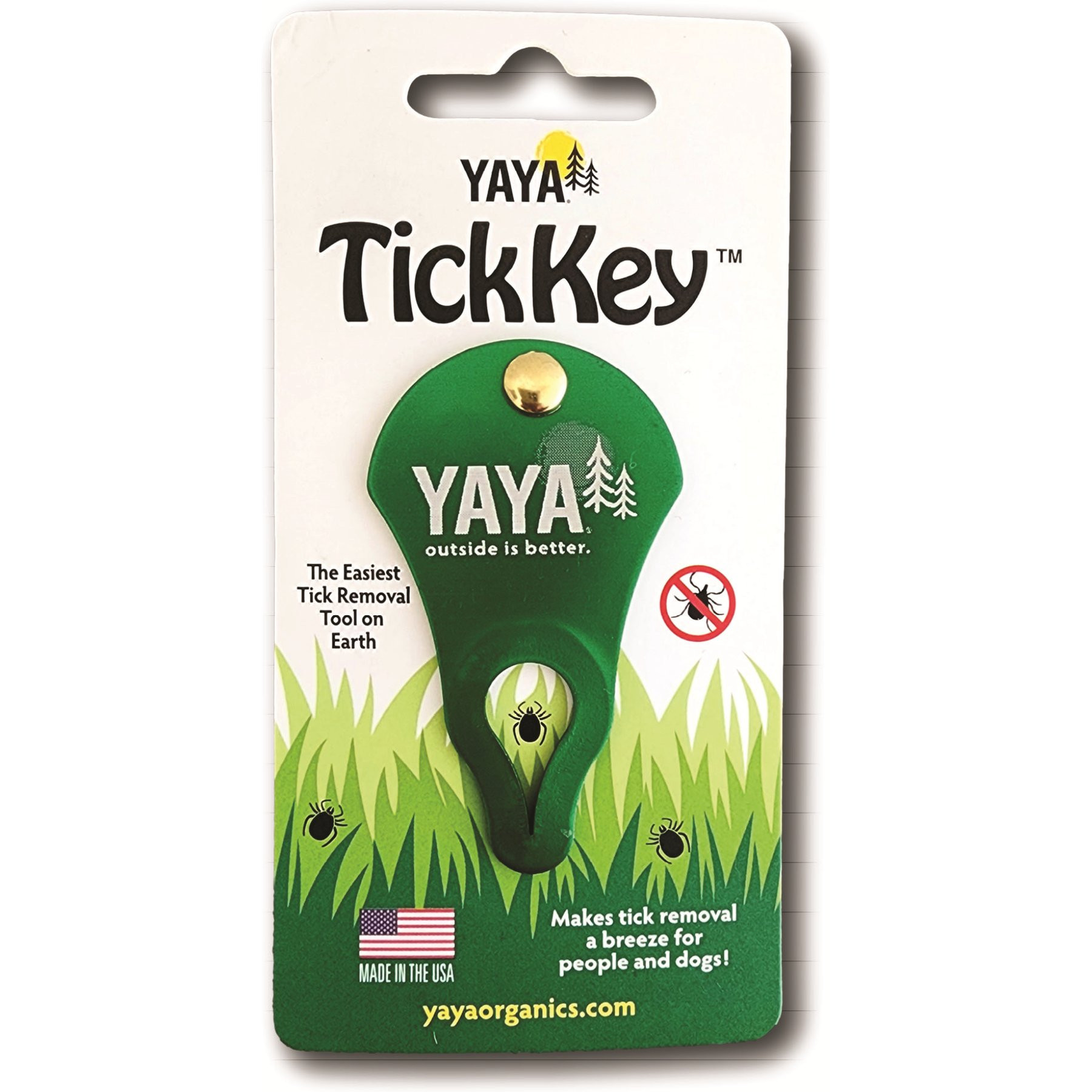 YAYA Organics TickKey Easy Tick Removal Tool for Dogs | Chewy