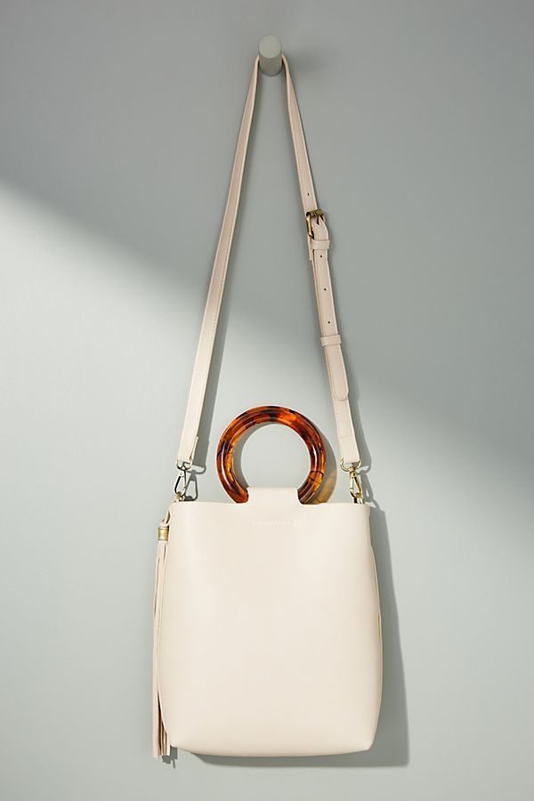 Lucite-Handled Tote Bag | Anthropologie (US)