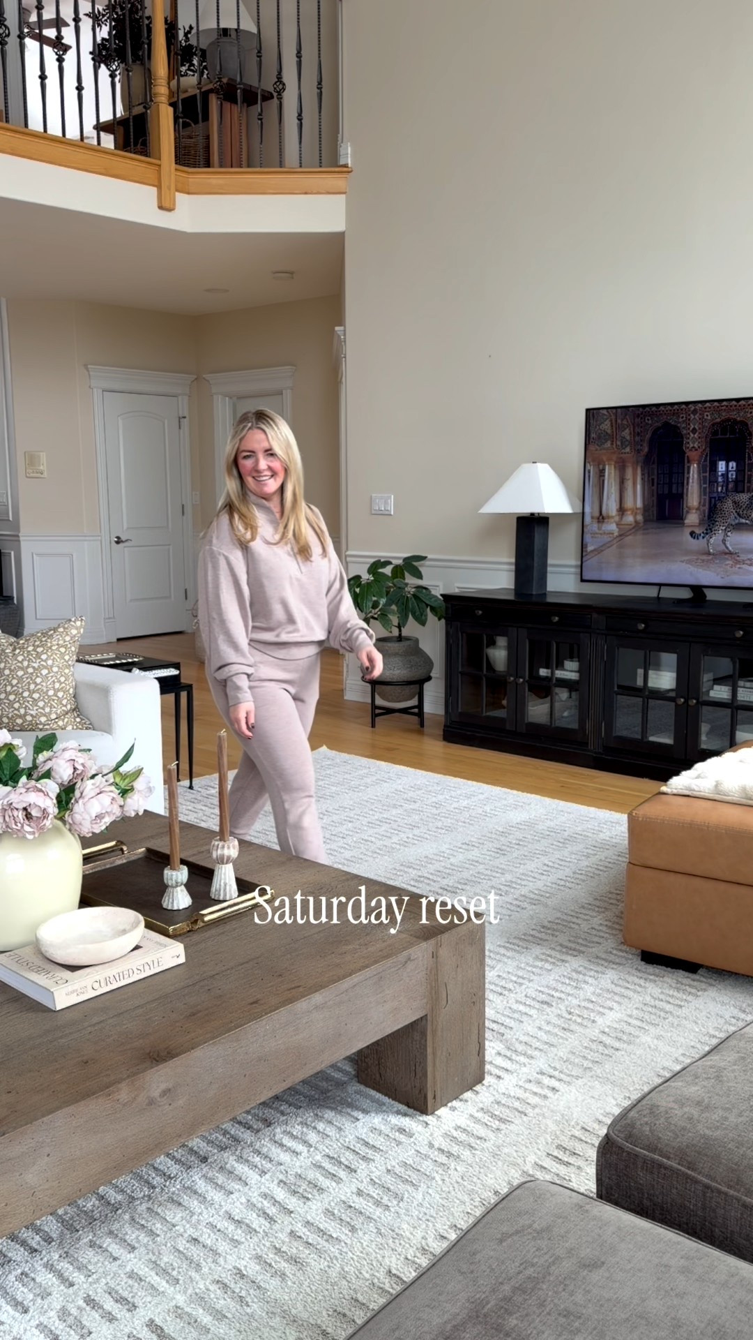 My little “reset the room” routine — nothing new added, just moving pieces I already love 🤍
sharing the coffee table details + cozy layers that make the space feel finished 

#LTKHome #LTKstorytime
