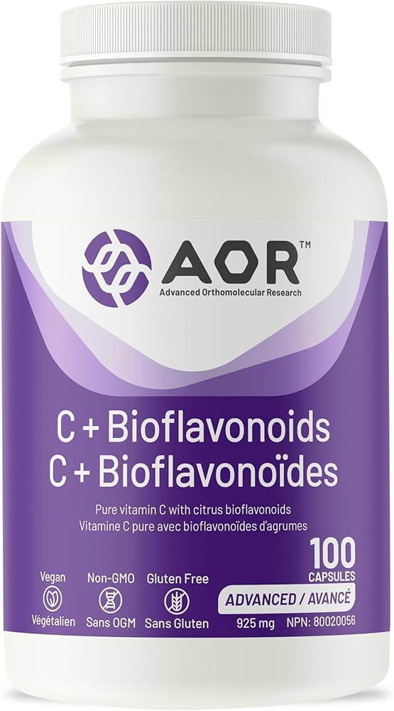 AOR Vitamin C+ Bioflavonoids, 925mg, 100 Capsules 100-Day Supply - Vitamin C Supplement with Asco... | Amazon (CA)
