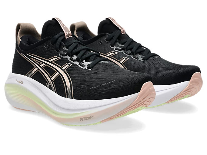 GEL-NIMBUS 27 | Women | Black/Breeze | Women's Running Shoes | ASICS United States | ASICS (US)