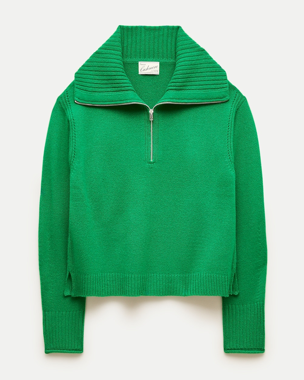 Cashmere quarter-zip sweater | J. Crew US