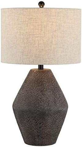 SAFAVIEH Lighting Collection – Ersta Brown Modern Rustic Farmhouse Table Lamp, 27-Inch Accent L... | Amazon (US)