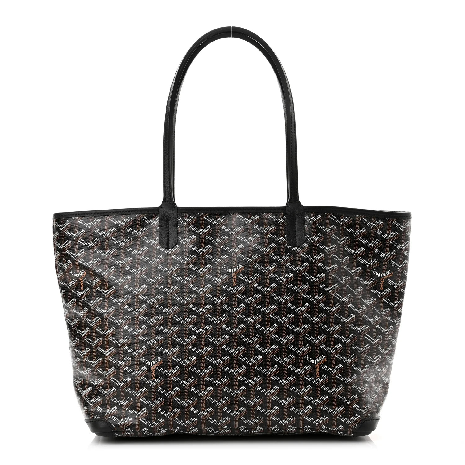 GOYARD Goyardine Artois PM Black | FASHIONPHILE (US)