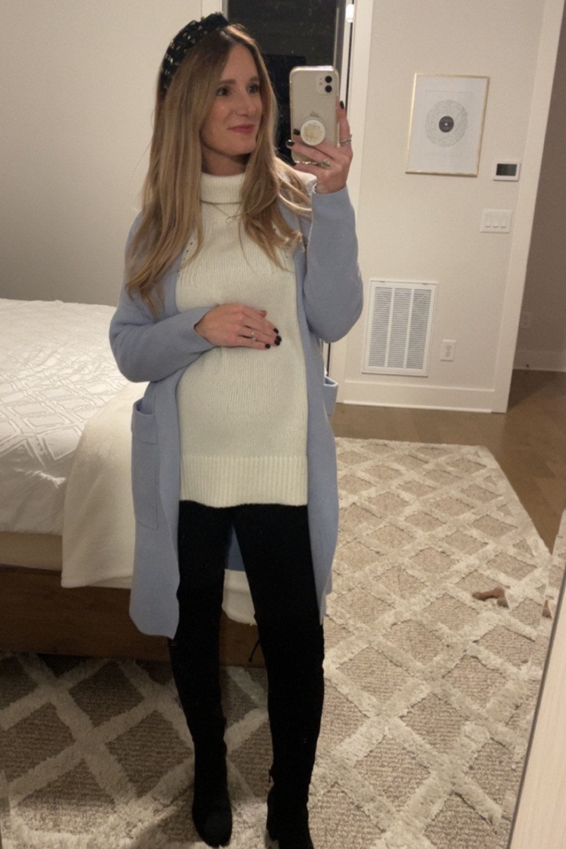 A night out with the girls! Cozy and comfy! #amazonfashion #maternityfashion

#LTKbump #LTKsalealert