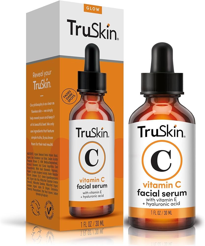 TruSkin Vitamin C Face Serum – Anti Aging Facial Serum with Vitamin C, Hyaluronic Acid, Vitamin... | Amazon (US)