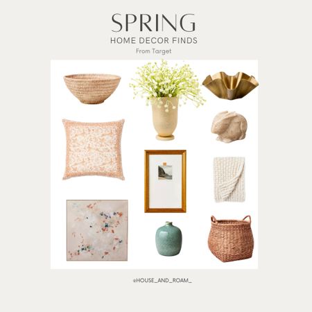 Gorgeous finds that I have my eye on at Target. The Spring decor is so good right now, grab these before they sell out! #springhomedecor #target #studiomcgee

#LTKhome #LTKSpringSale #LTKfindsunder50