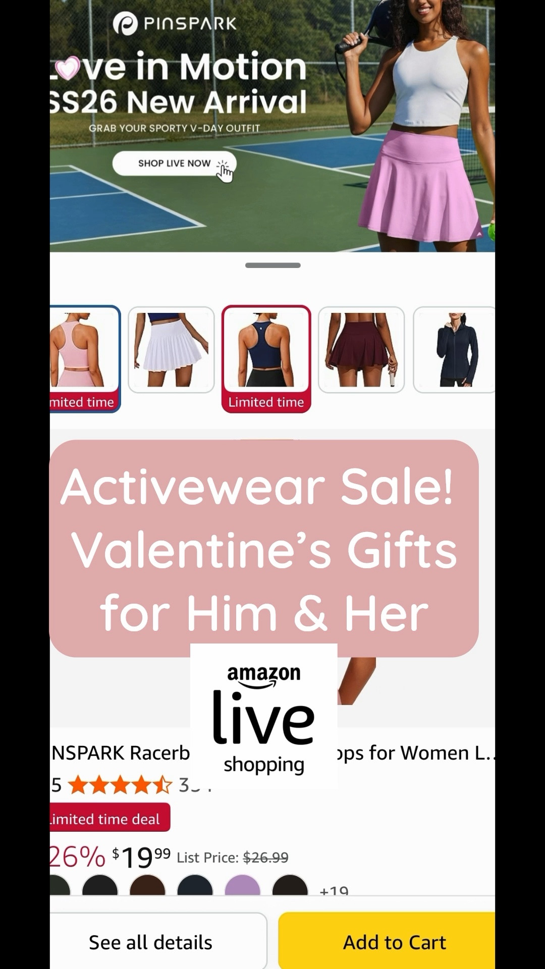 LTK valentine LTK sale alert LTK active LTK mens fashion live today ! 8-9:30 am - Pinspark Amazon Live - Friday
Feb 6
Join👉 https://amazon.com/live/broadcast/32c28aee-ff9d-4e64-8845-8940ab058453?ref_=social

#LTKMens #LTKValentine #LTKSaleAlert